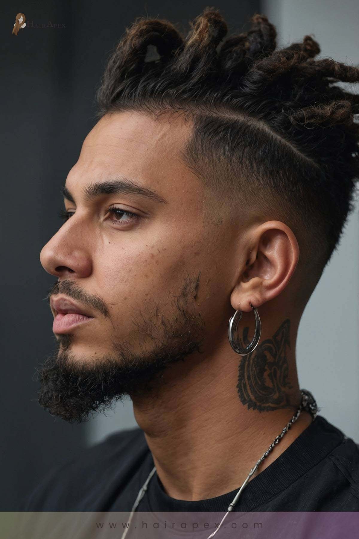 23. Low Fade With Dreads 1