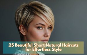 25 Beautiful Short Natural Haircuts For Effortless Style