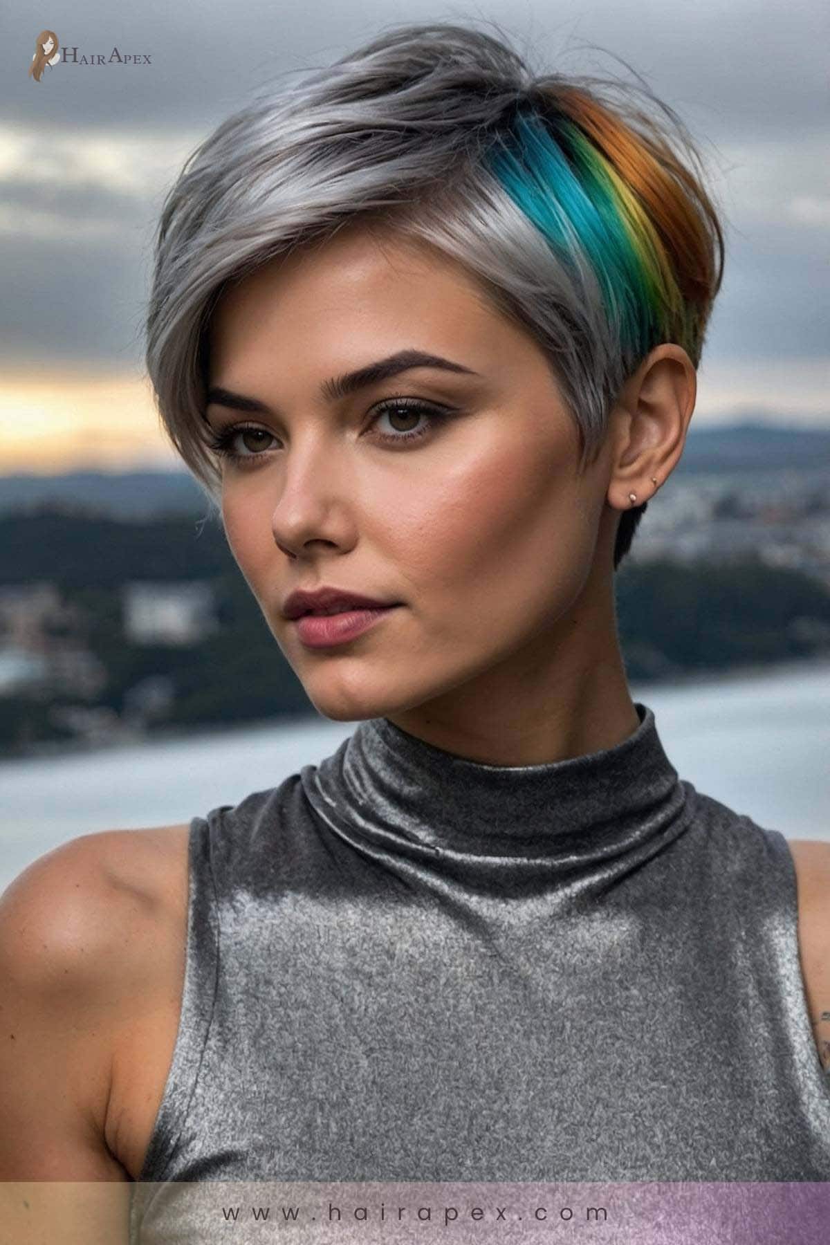34. Silver Pixie With Colors 1