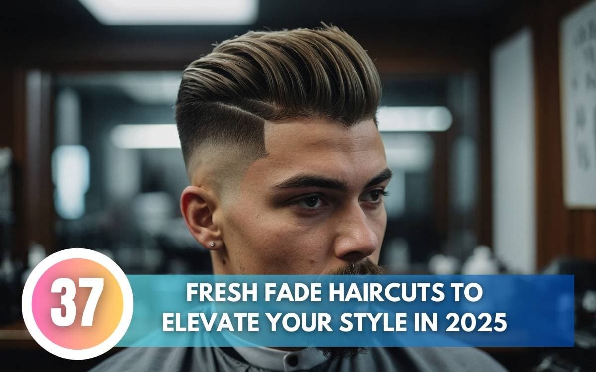 37 Fresh Fade Haircuts To Elevate Your Style In 2025