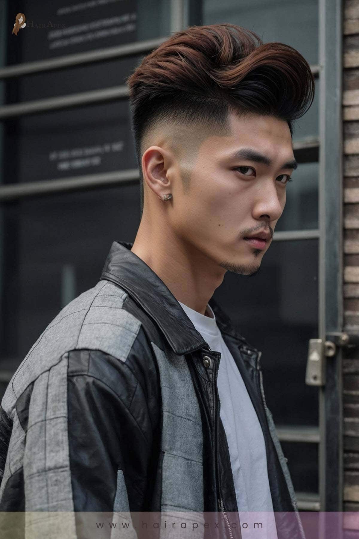 37. Korean Mullet Fade 1