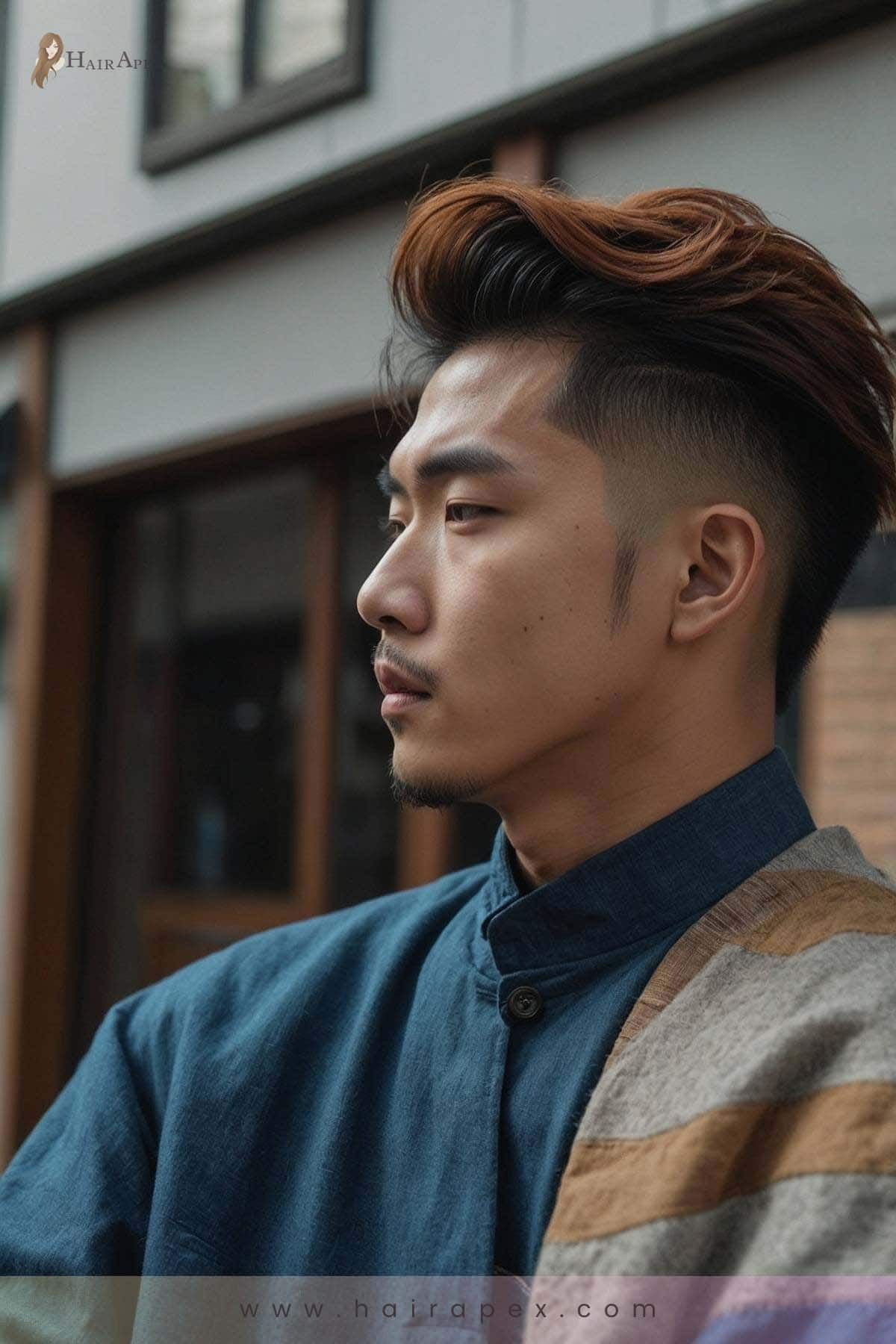 37. Korean Mullet Fade 2