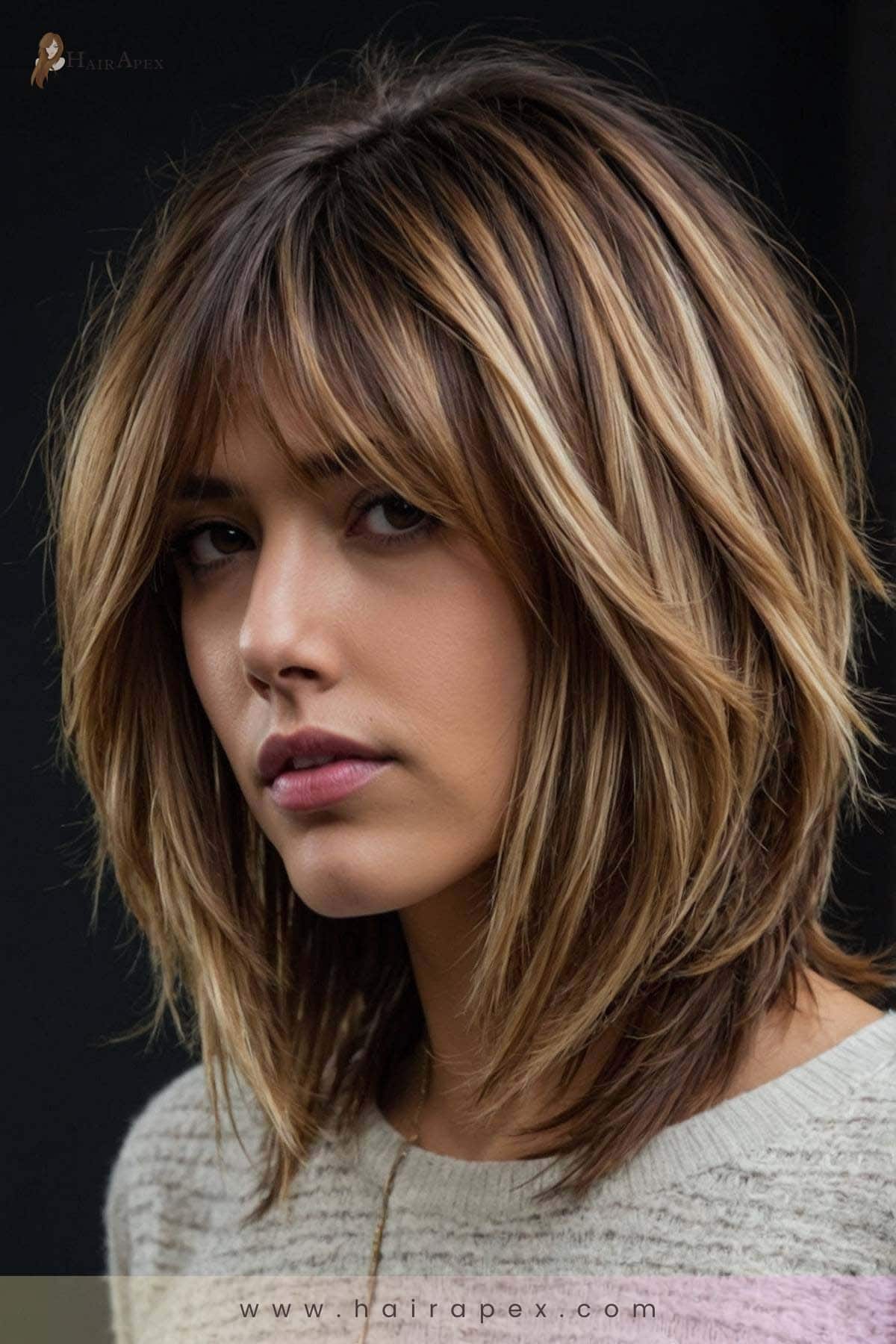 37. Layered Ombre Bob 1