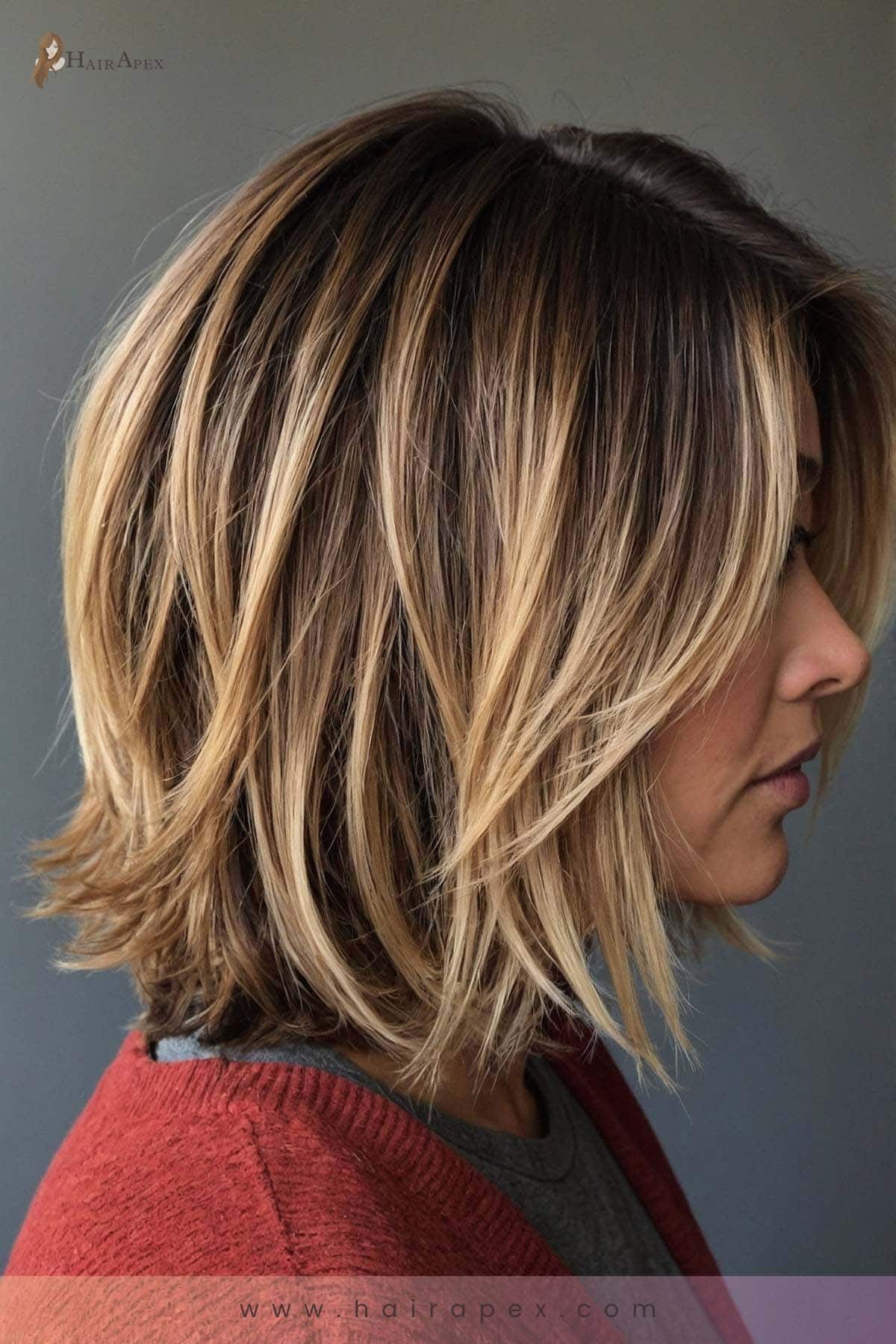 37. Layered Ombre Bob 2