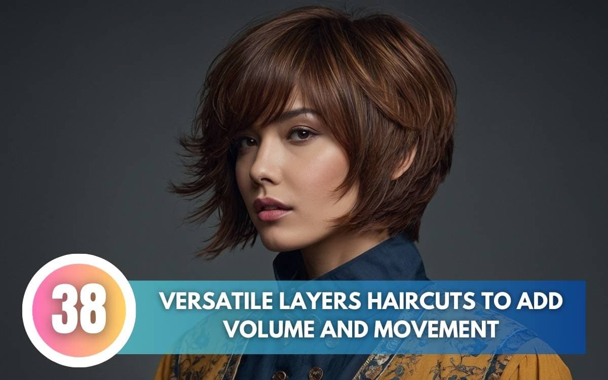 38 Versatile Layers Haircuts To Add Volume And Movement