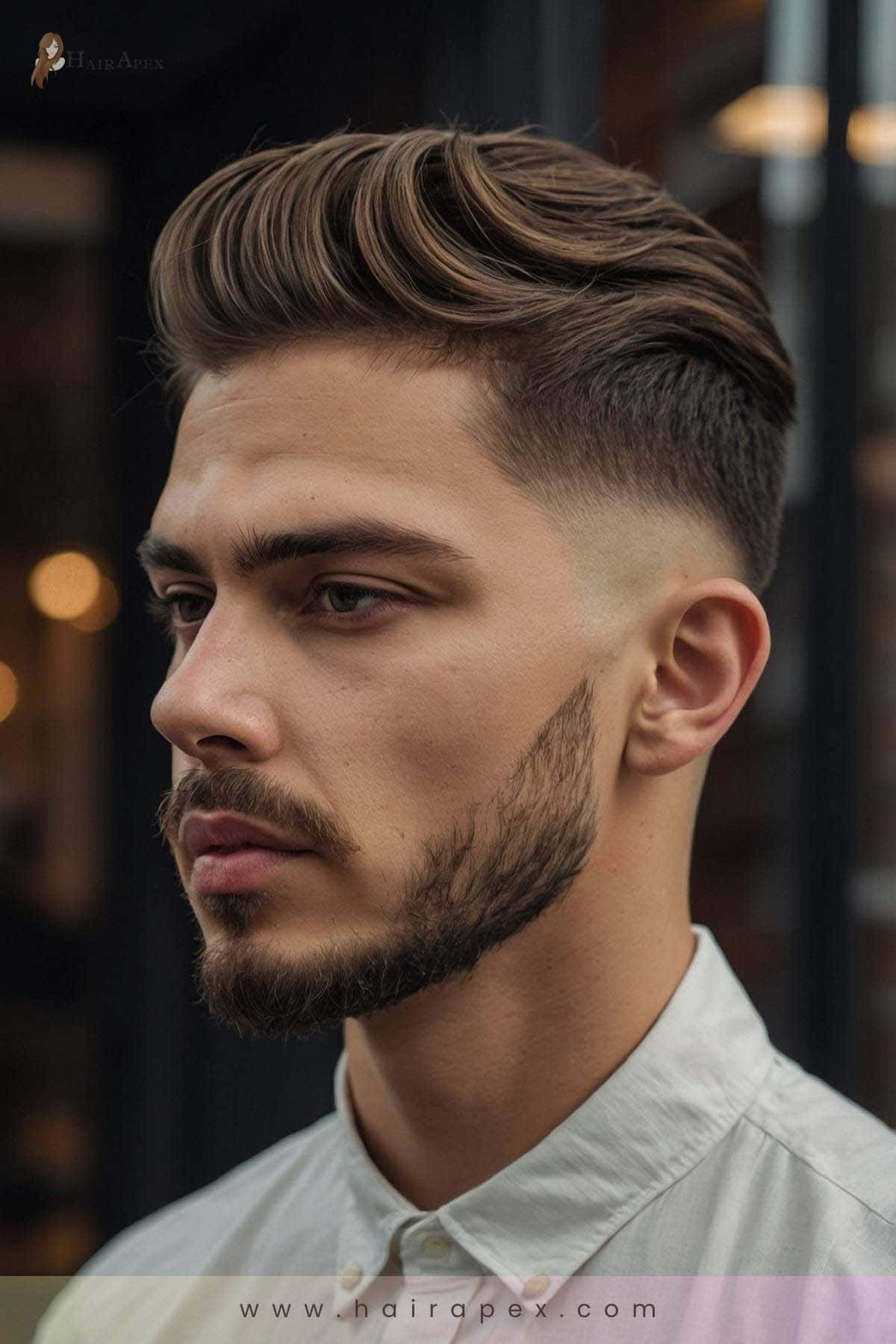 8. Side Swept Low Fade 2