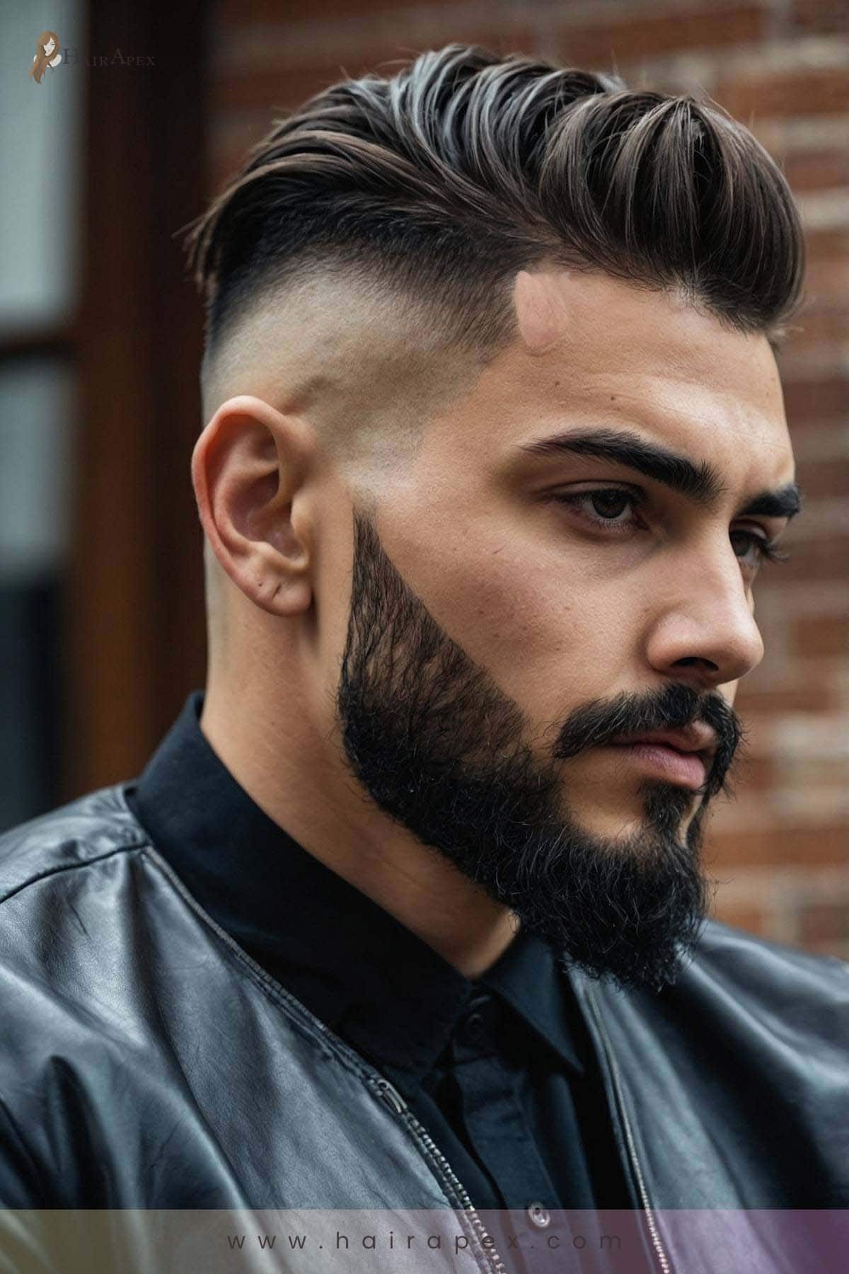 9. Long Hair Fade 1