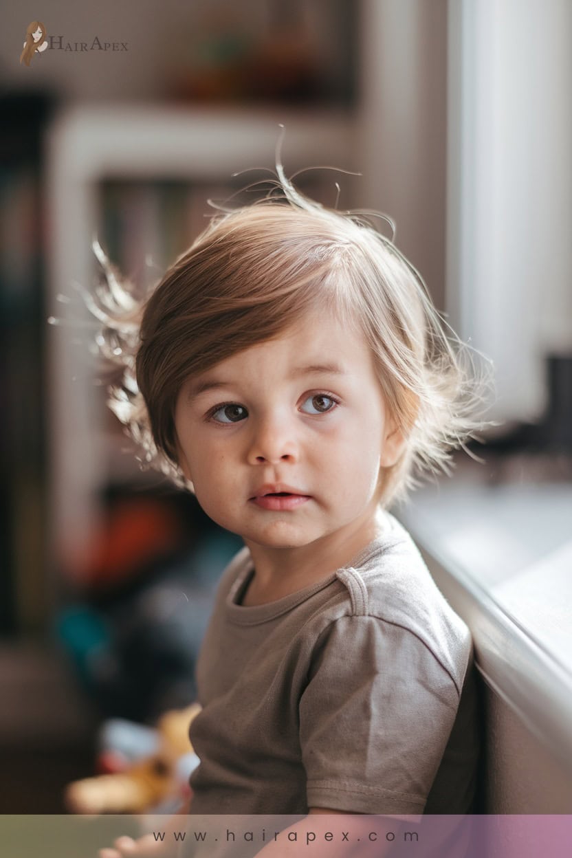 10 Fresh Side Swept Top