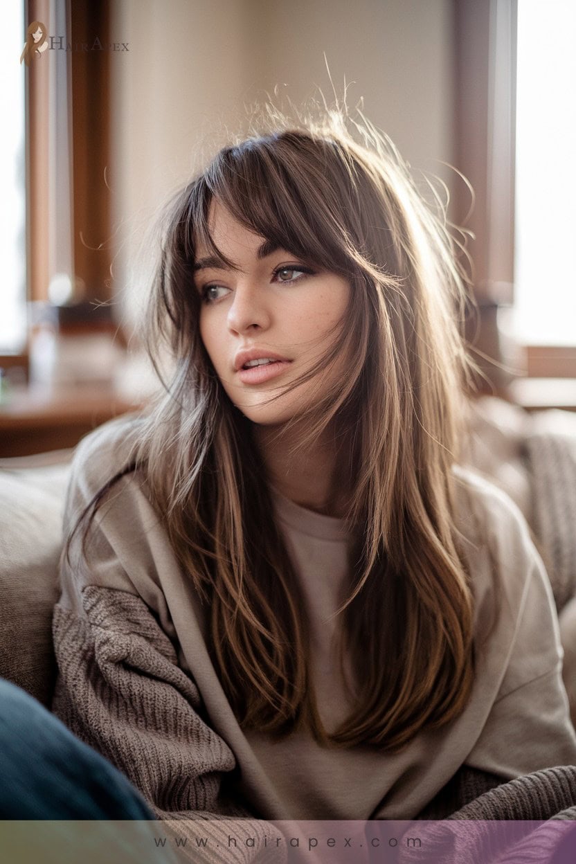 10 Jagged Bangs For Thick Hair