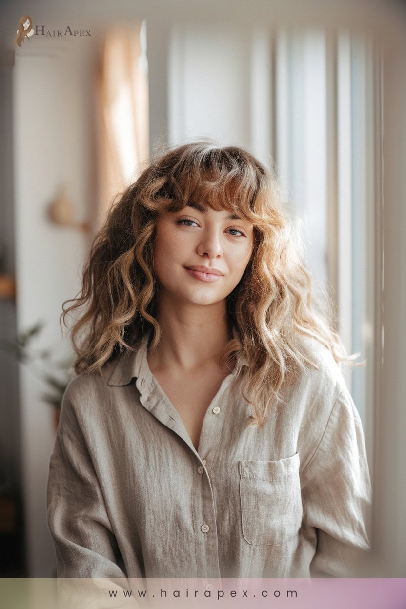 11 Curtain Bangs Style