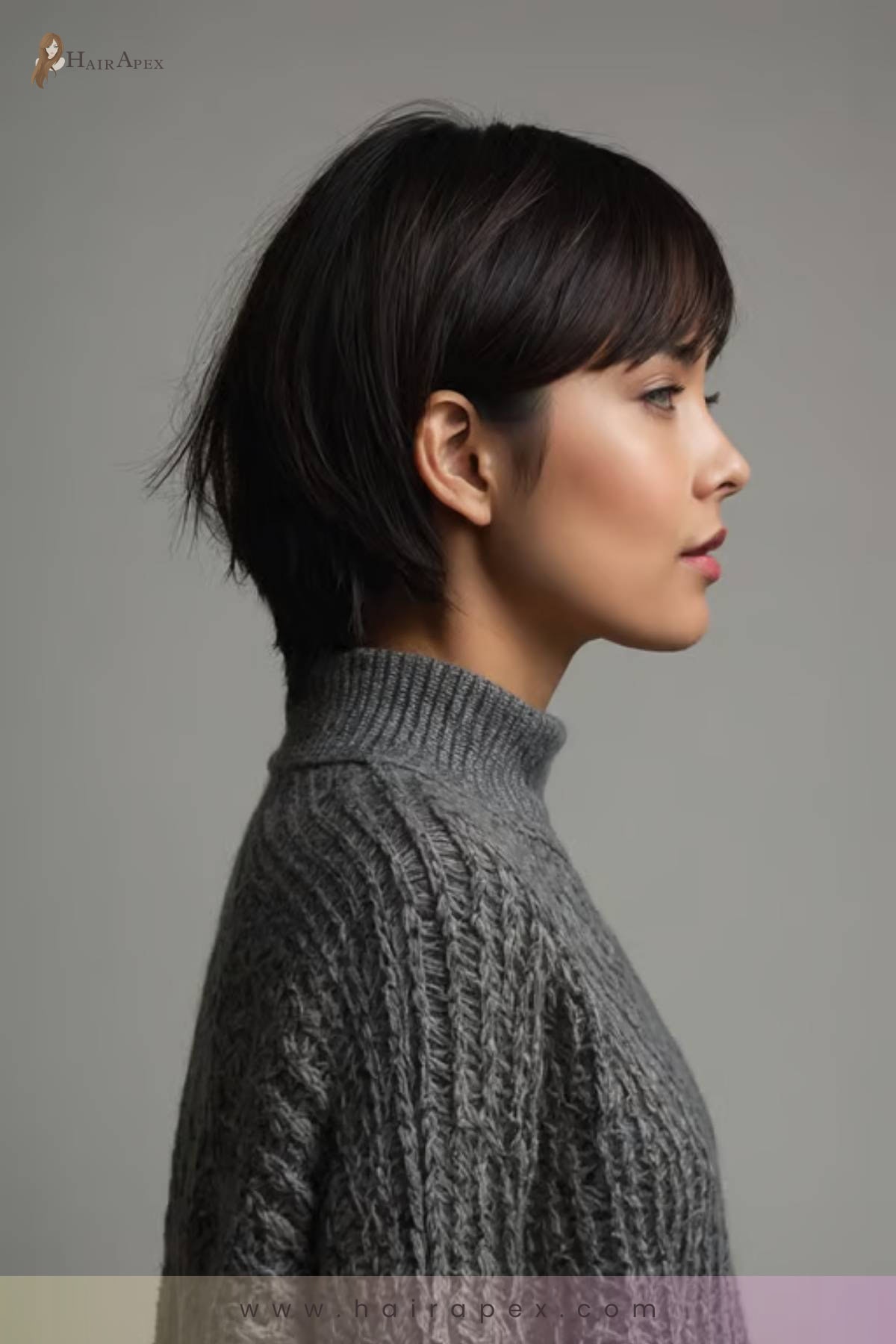 12 Sleek Straight V Cut