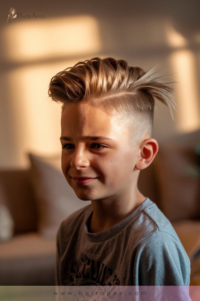12 Edgy Mini Pompadour