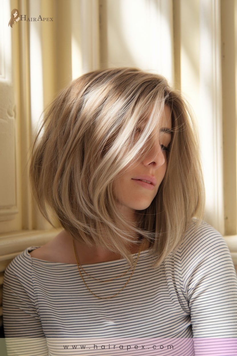 12 Relaxed Longer Bob