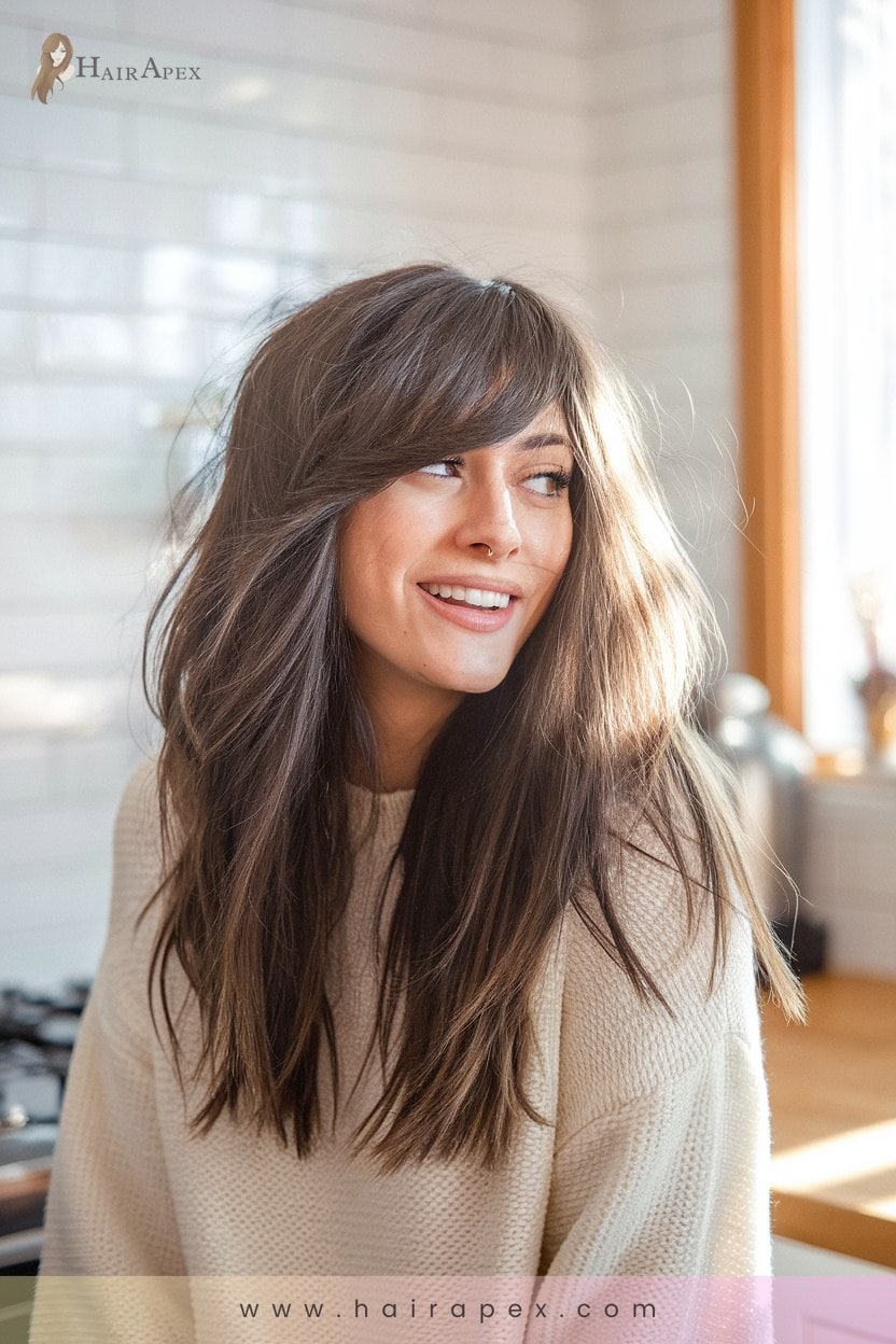 13 Side Bangs For Thick Hair