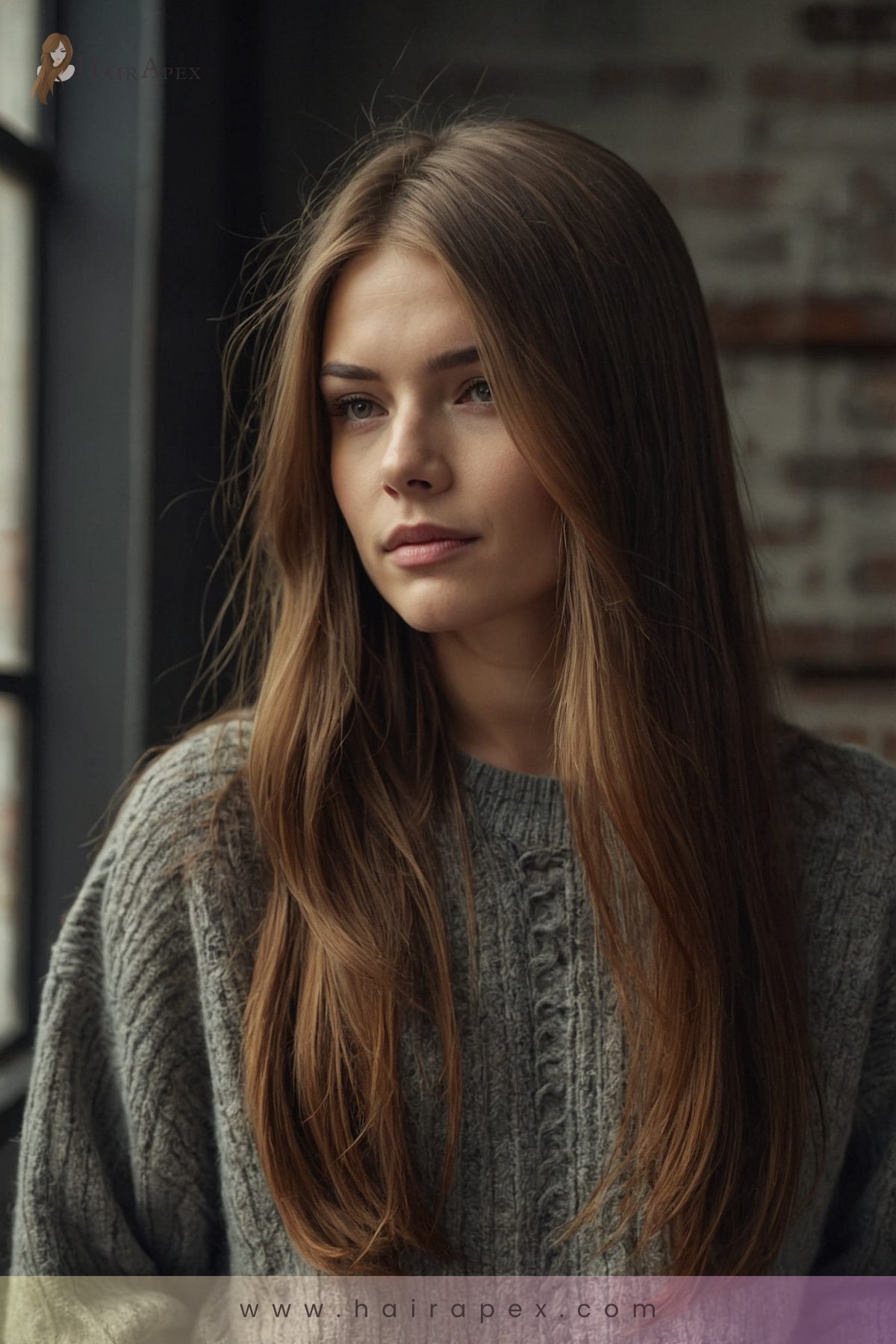 14 Long Straight Hair