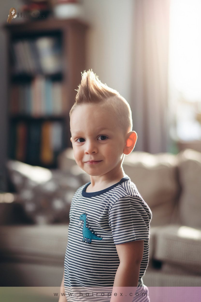 14 Partial Faux Hawk