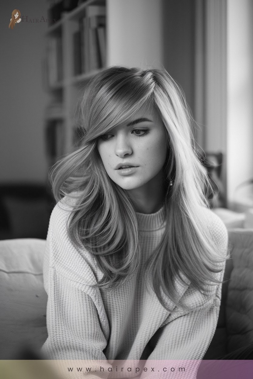 14 Voluminous Side Bangs