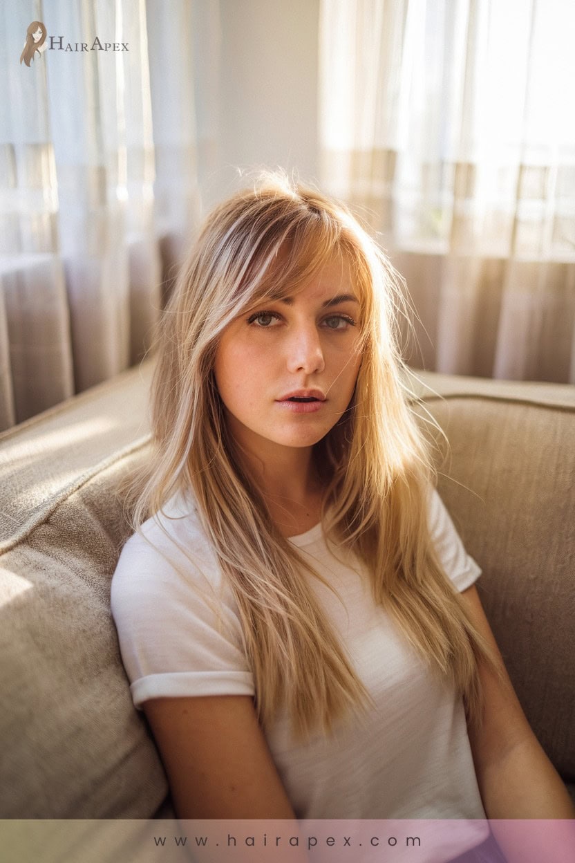 14 Wispy Bangs For Long Blonde Hair