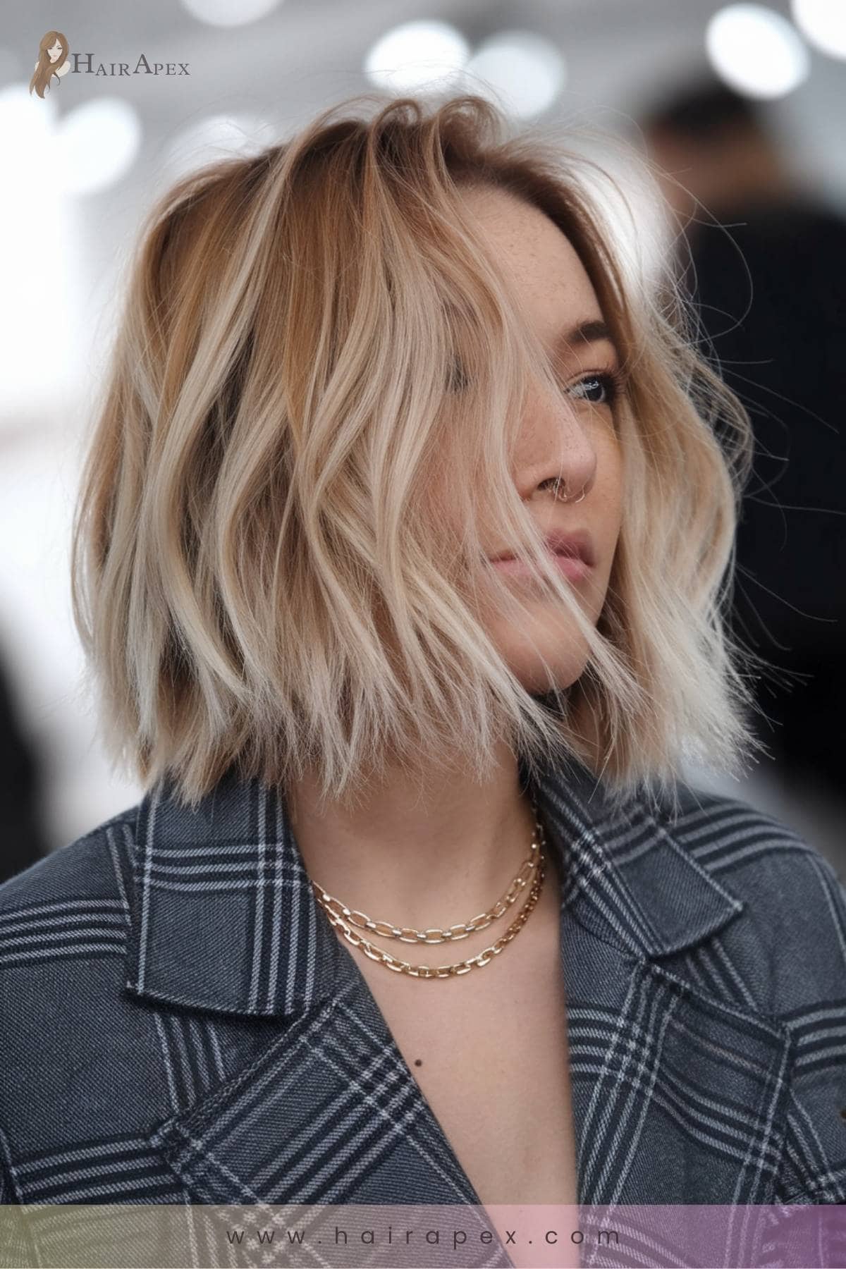 16 Choppy Layered Bob