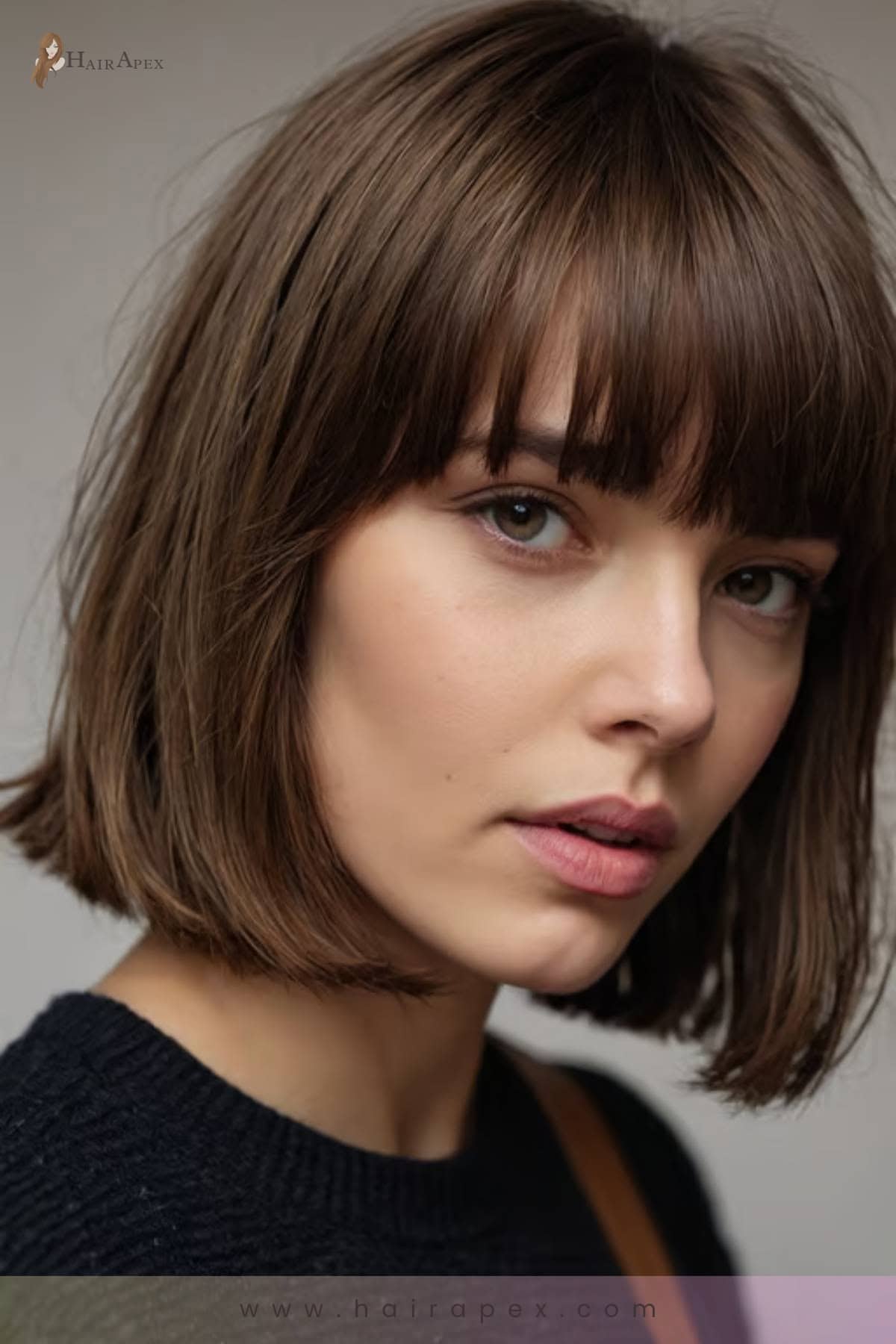 16 Short Blunt Fringe