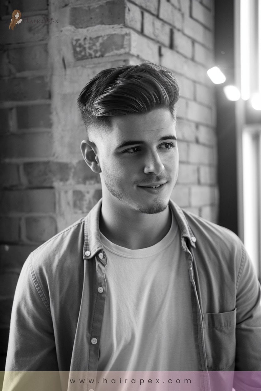 16. Fade For Thick Hair