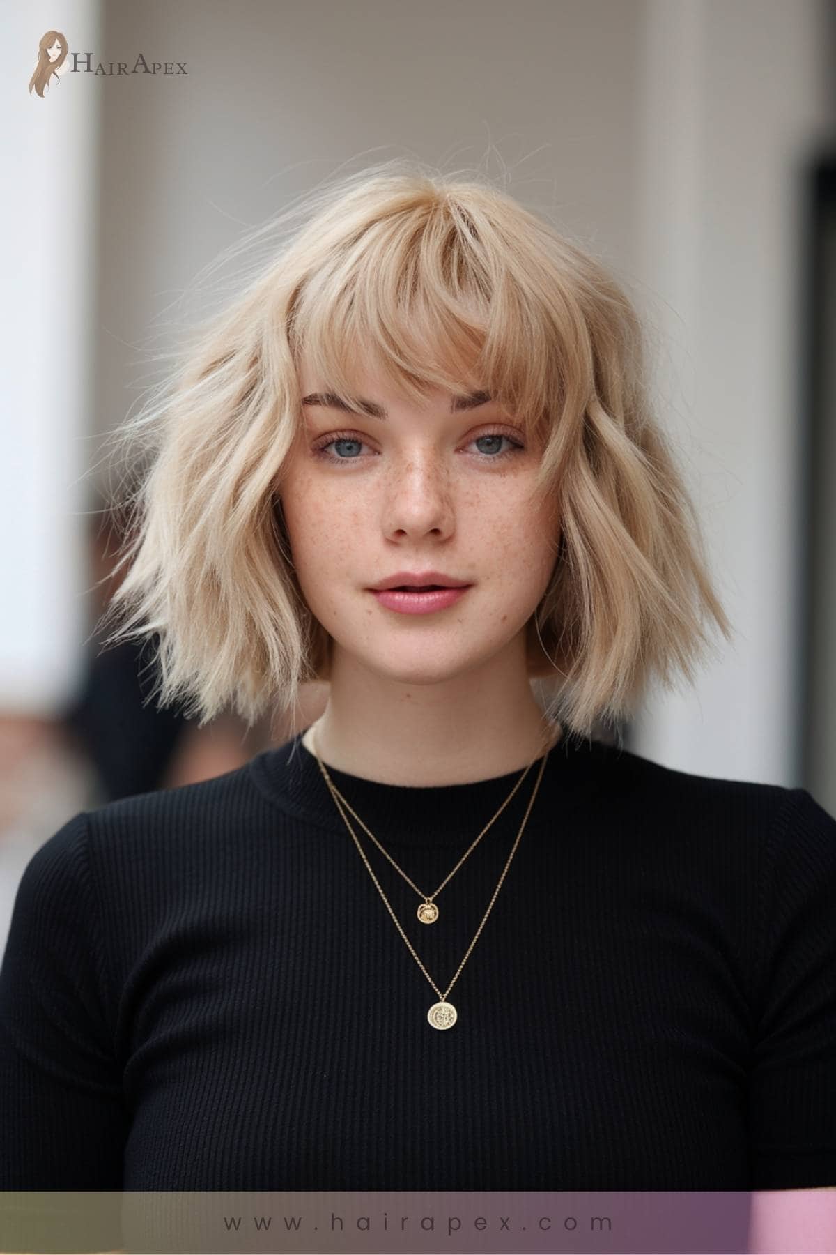 17 Curly Cut With Fringe