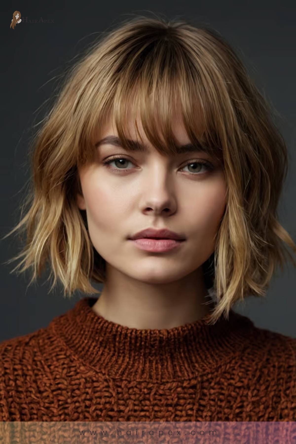 17 Golden Highlight V Shape