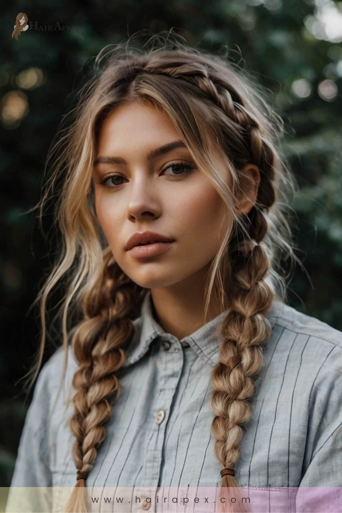 17 Messy Side Braid 1