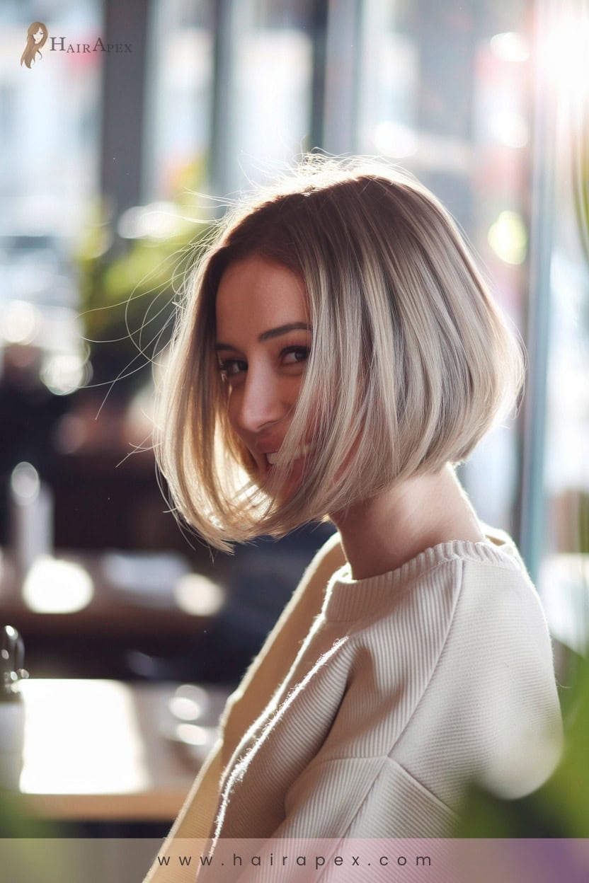 18 Angled Bob