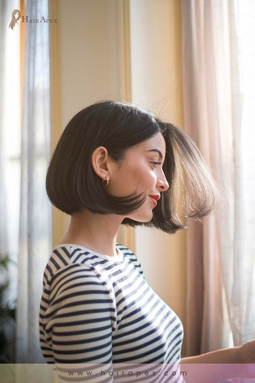 1 Classic Jawline French Bob