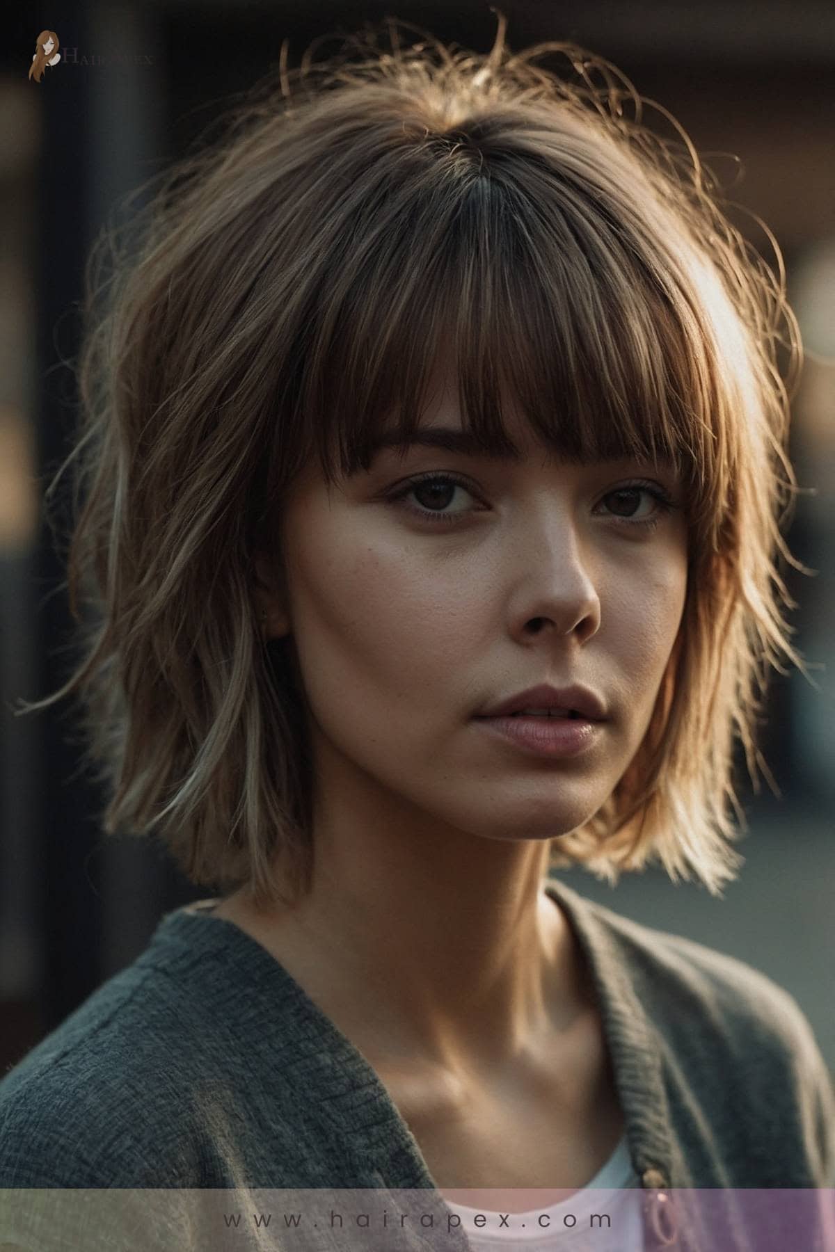 2 Fringe Over Eyes