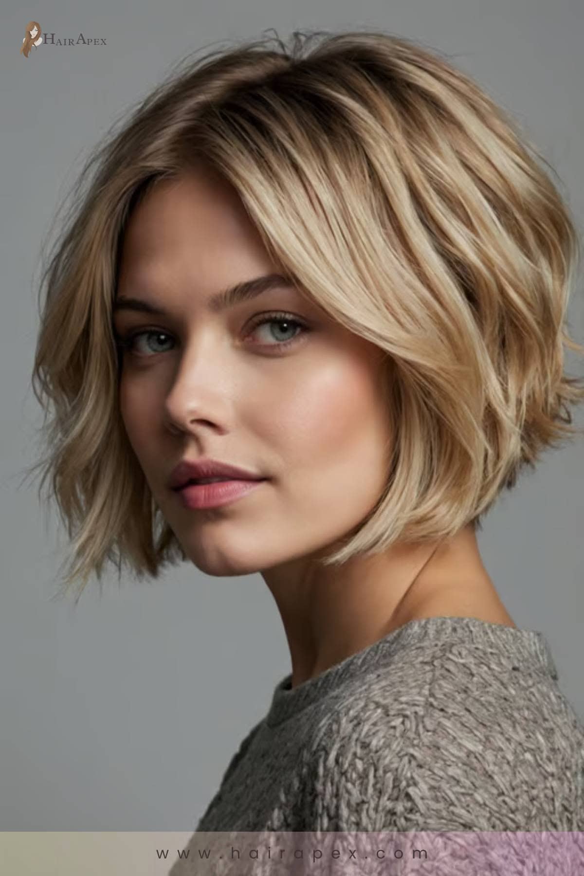 20 Ash Blonde V Cut