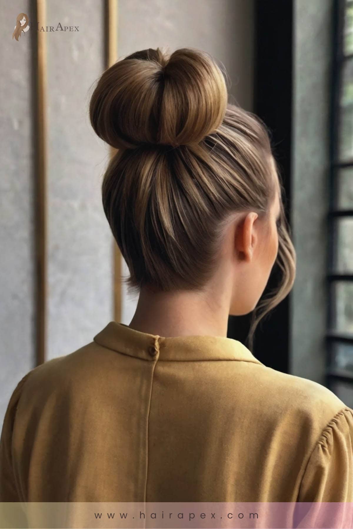 20 High Stylized Bun 1