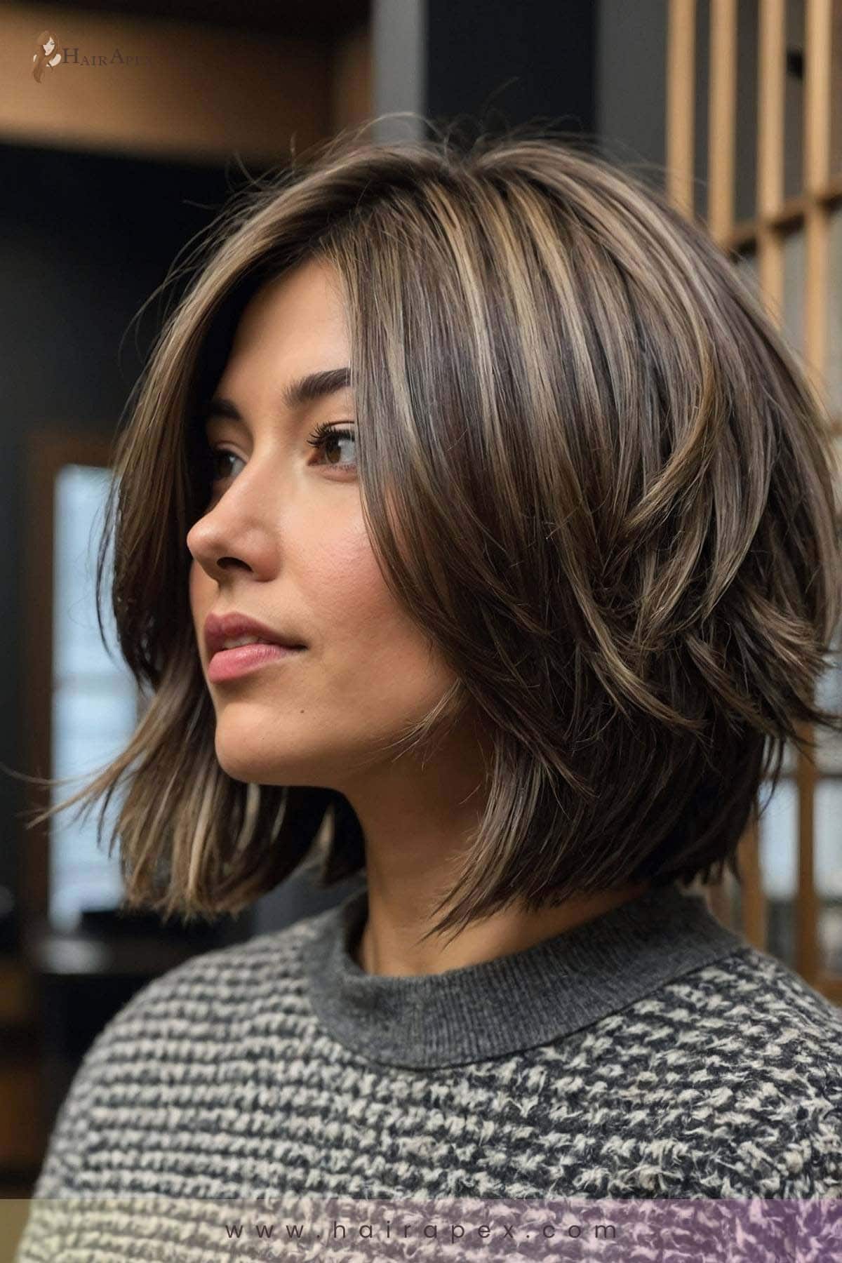 20. Layered Asymmetrical Bob 2