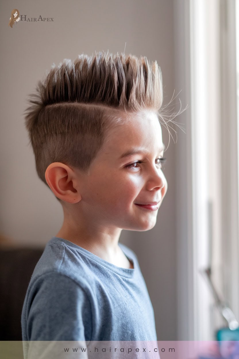 20 Faux Hawk With Texture