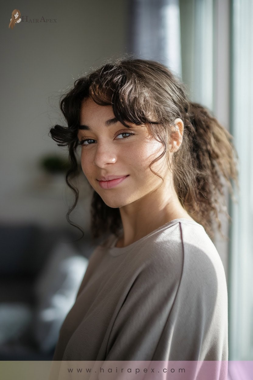 20 Highlighting Eyes Bangs