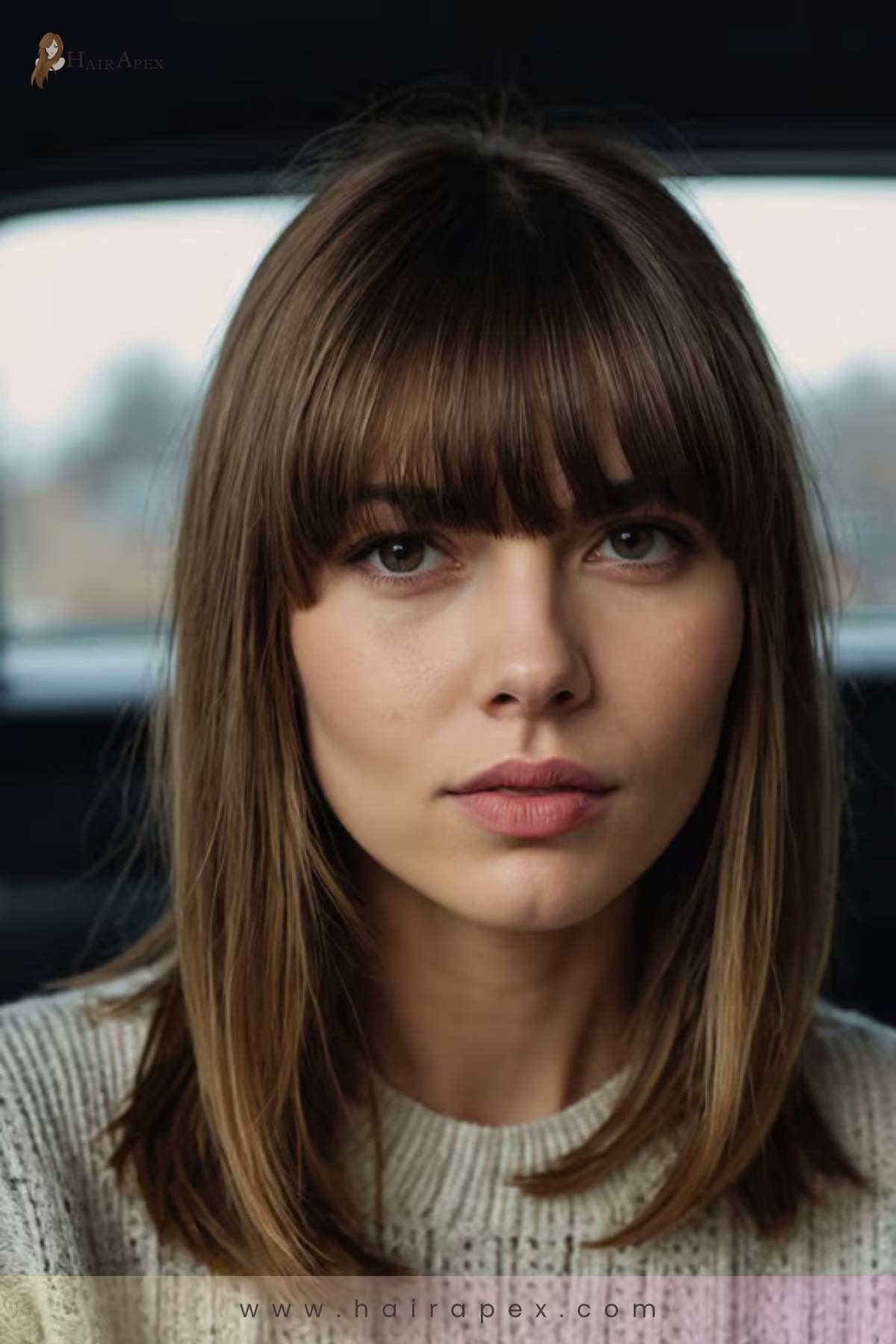 21 Thick Blunt Bangs