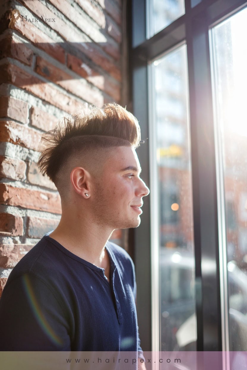 21. Partial Faux Hawk
