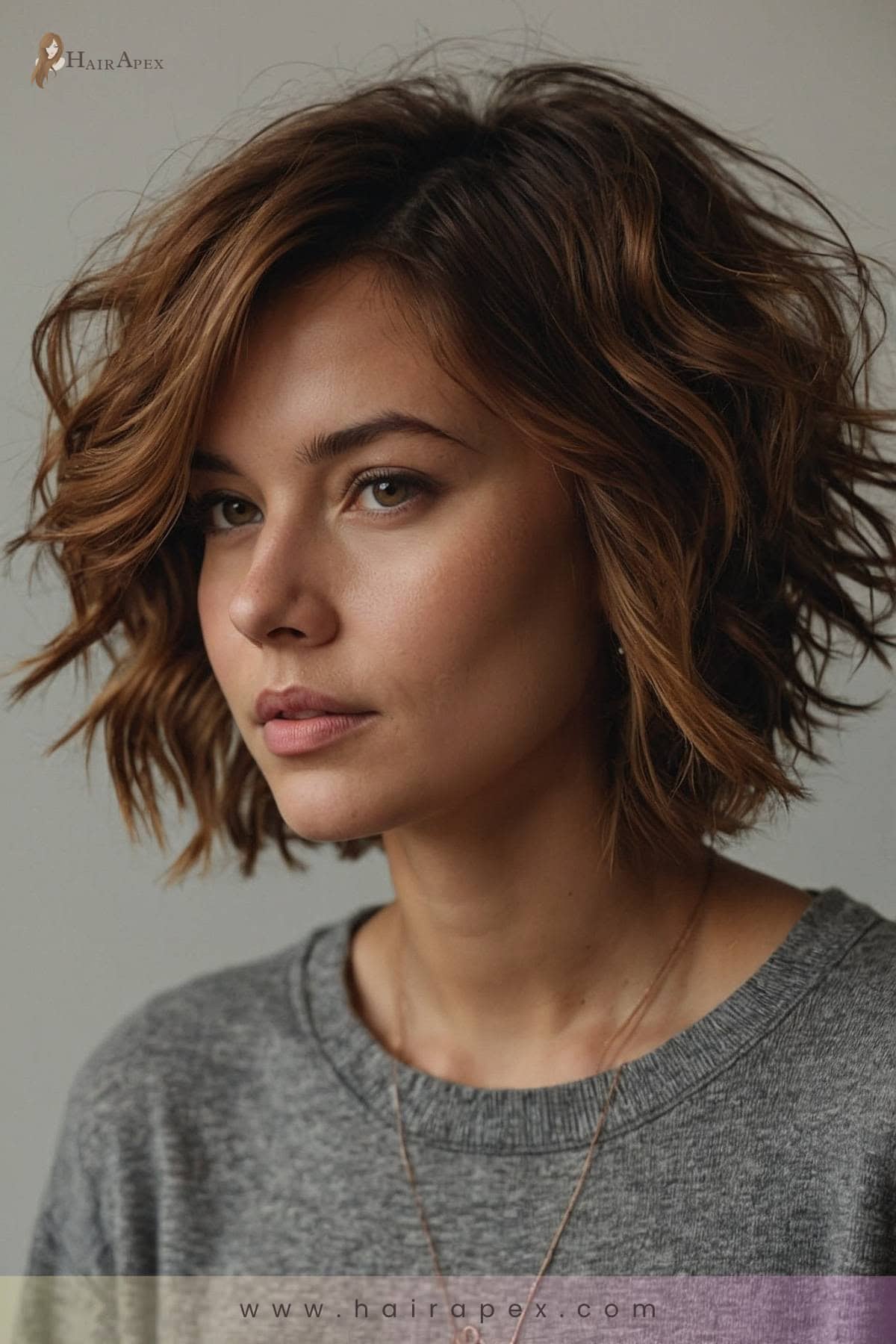 22 Copper Toned V Layers