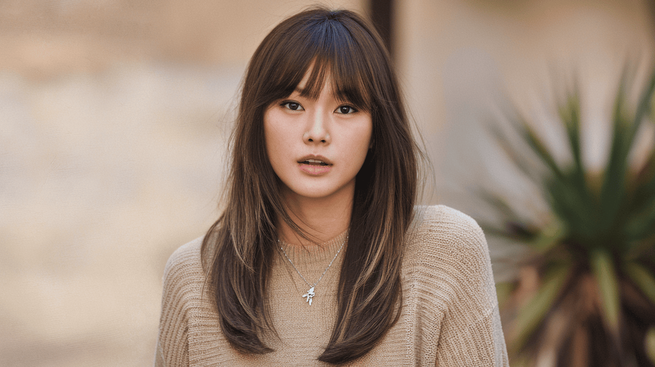 22 Trendy Korean Inspired Side Bangs Haircuts For A K Beauty Vibe