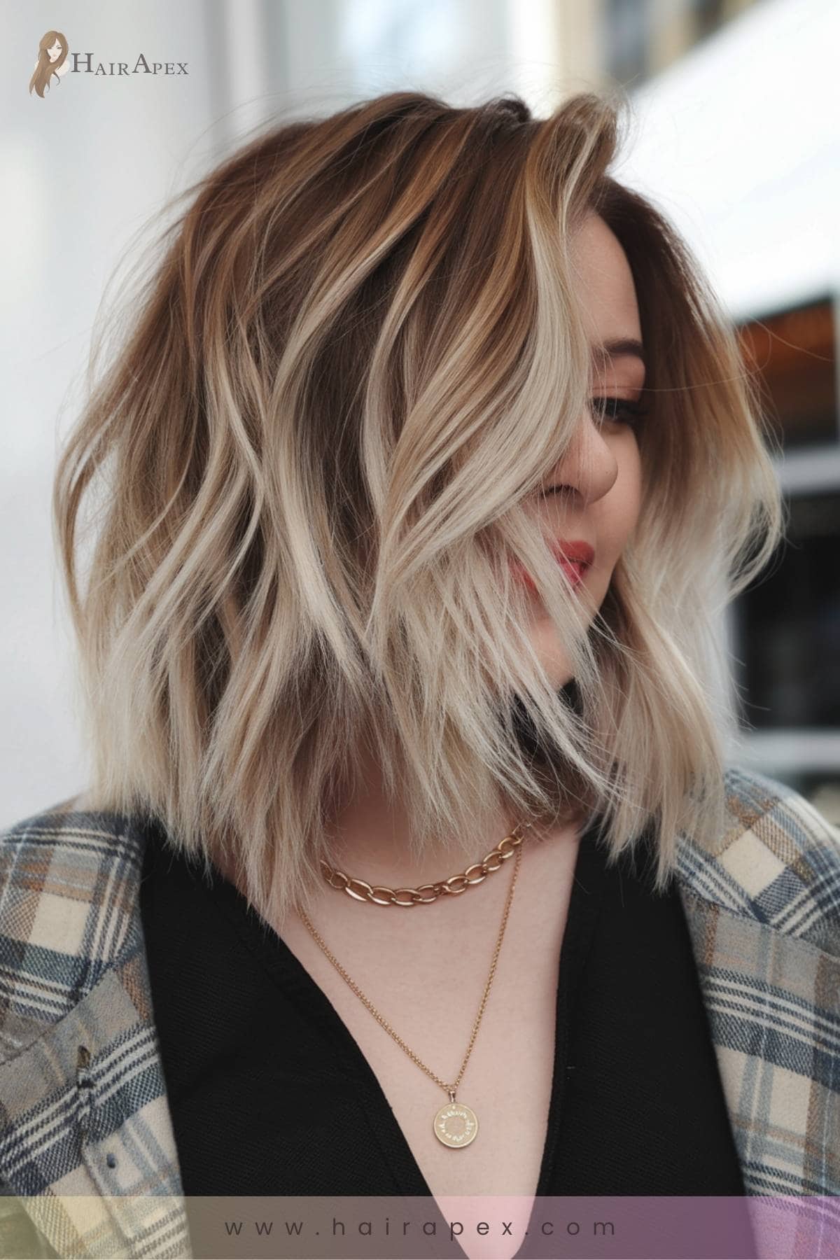 24 Balayage Layered Look