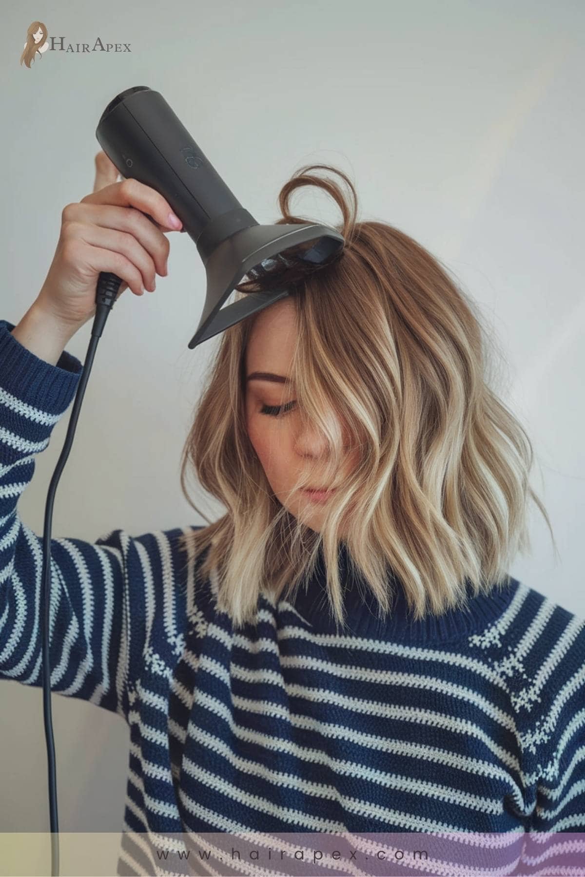 25 Blow Drying Upside Down