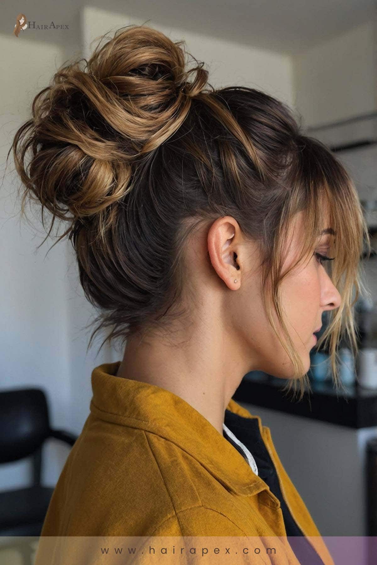 25. Layered Messy Bun 1