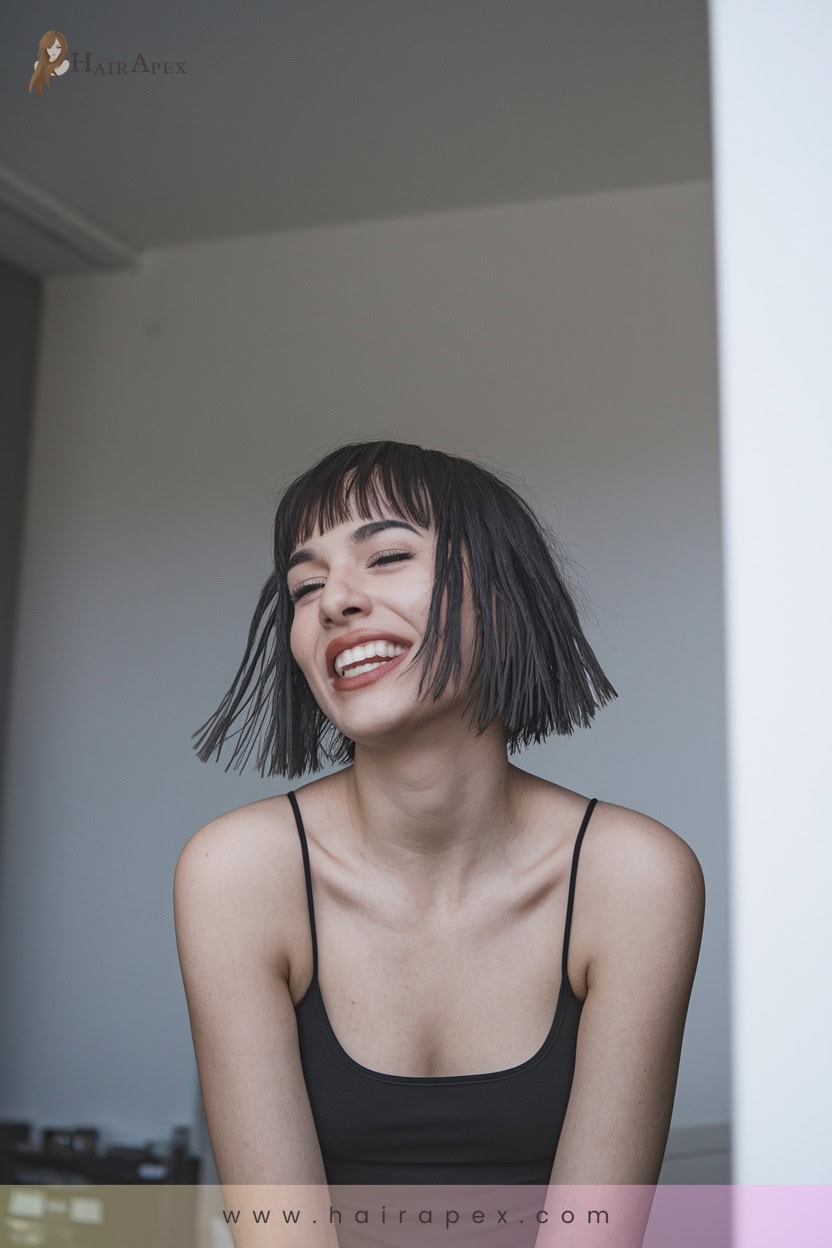 25 Razor Cut Bob