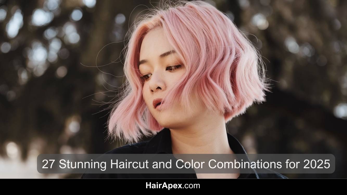 27 Stunning Haircut And Color Combinations For 2025