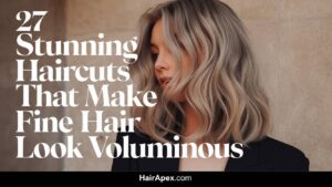 27 Stunning Haircuts That Make Thin Fine Hair Look Voluminous