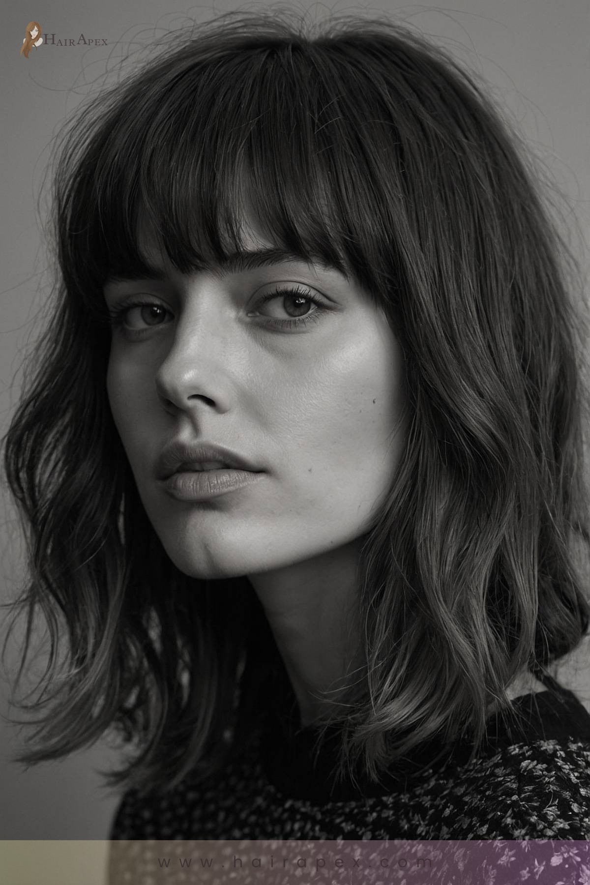 28 Blunt Cut Curtain Bangs