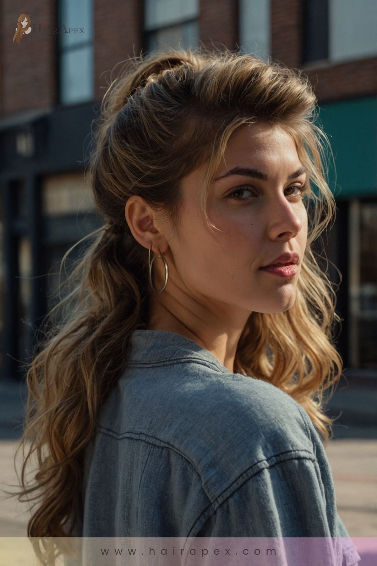 28 Side Ponytail Return