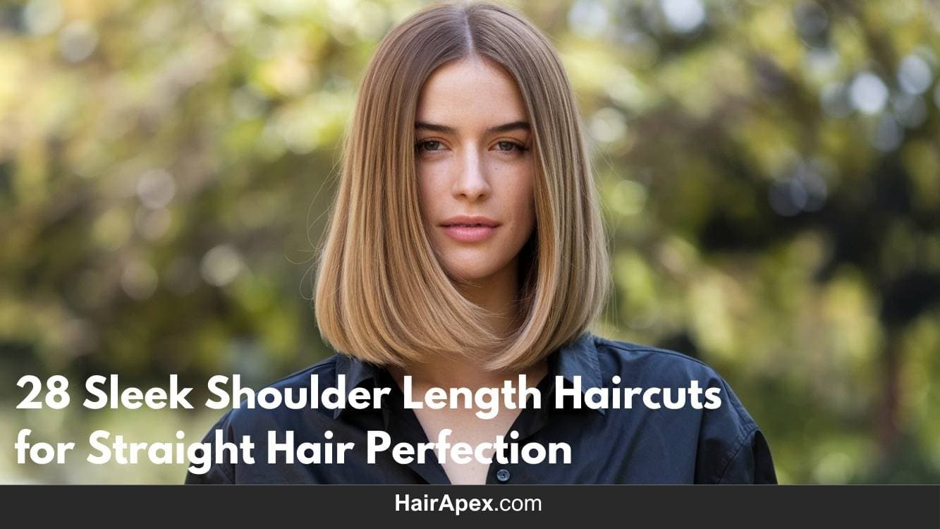 28 Sleek Shoulder Length Haircuts For Straight Hair Perfection