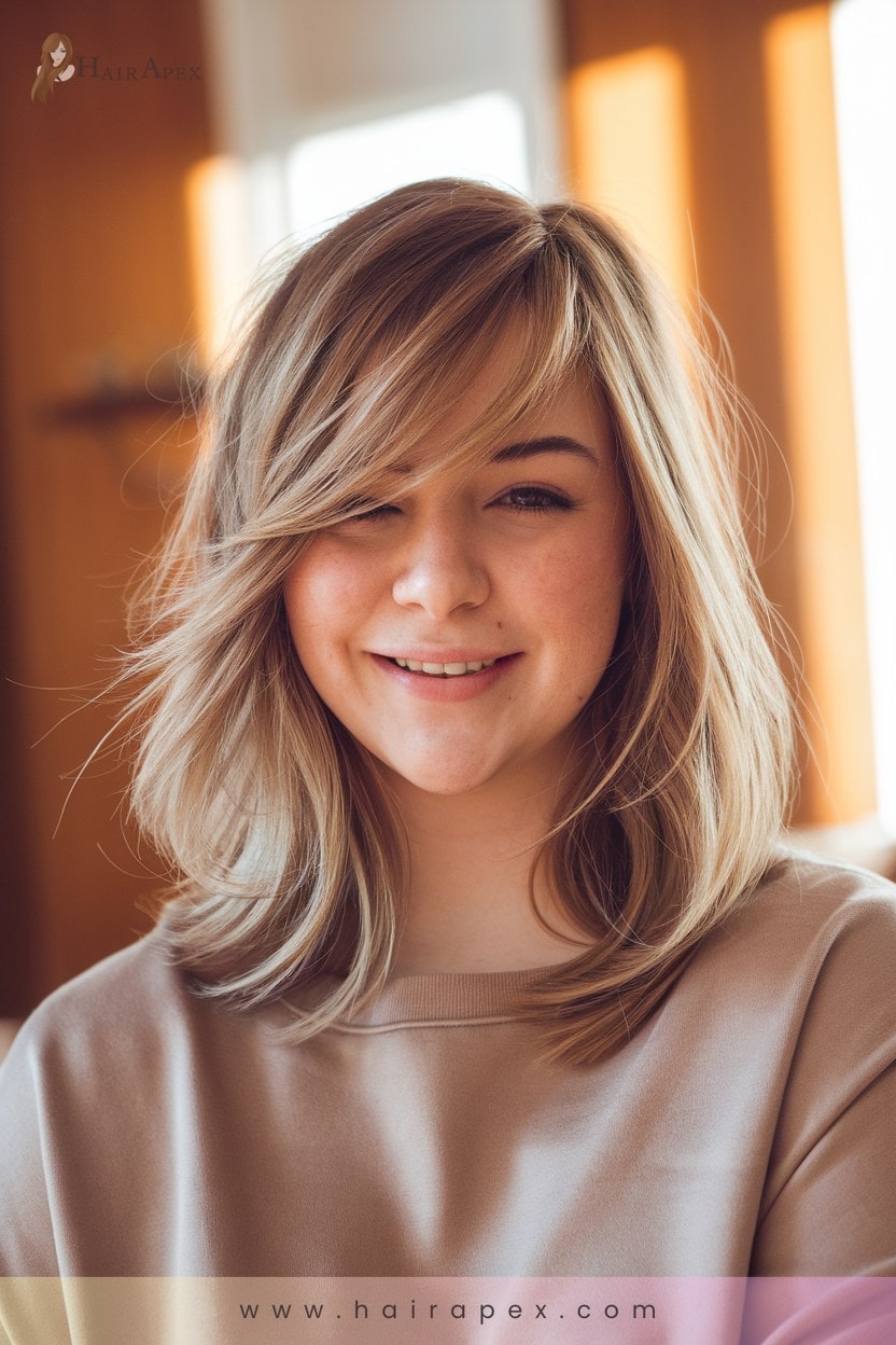 2 Soft Layers For Round Faces